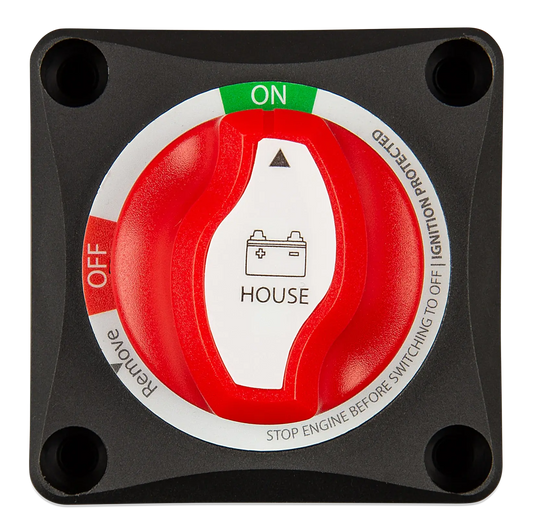 Victron Battery Switch ON/OFF 275 A | Interrupteur batterie robuste Victron Energy Boutique Solaire Québec