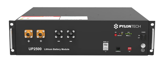 Batterie Pylontech UP2500 24 V 2.84 kWh (LiFePO₄, Rack-mount, 6000 cycles, modulable) Boutique Solaire Québec