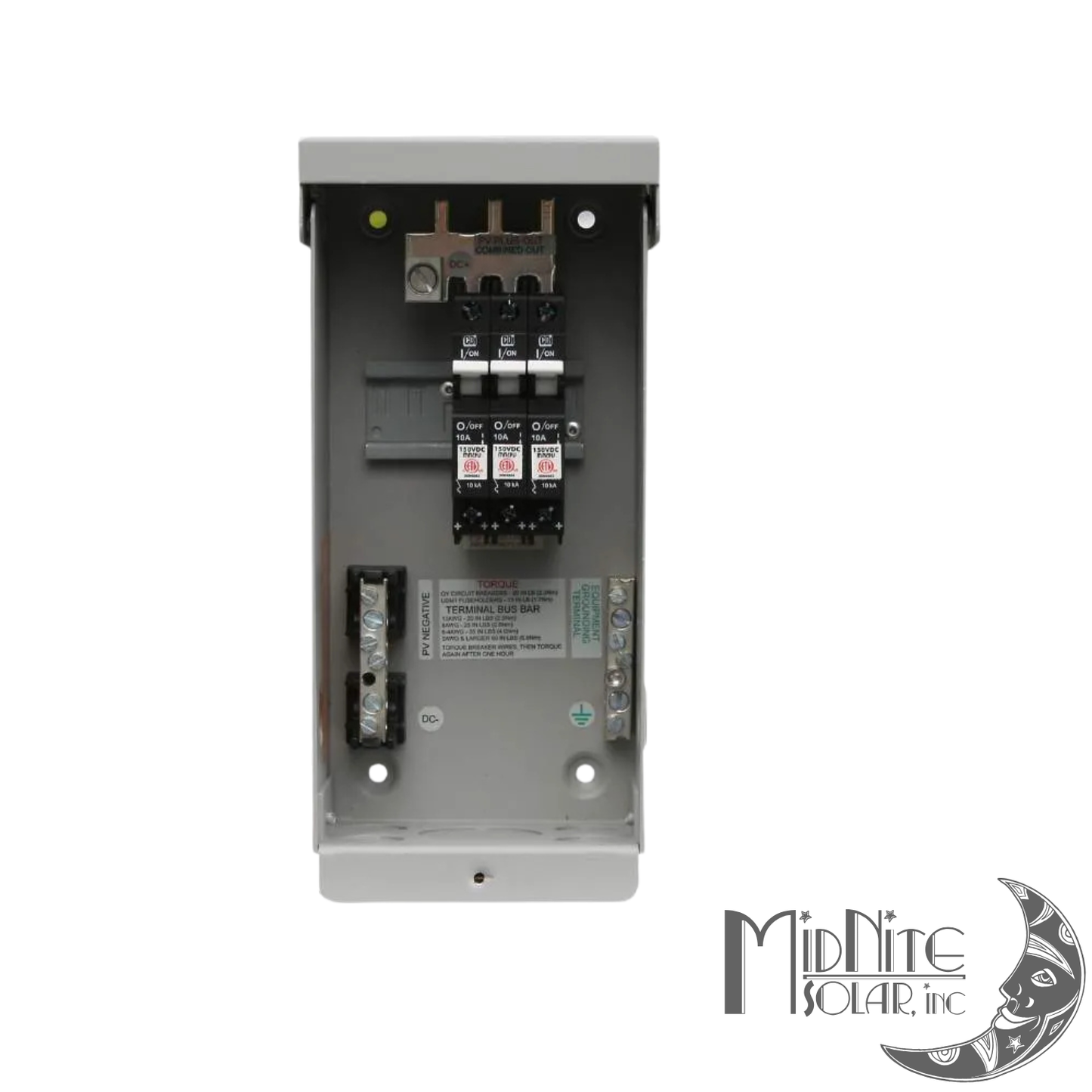 Boîtier Combiner Solaire 3 Circuits 600V MidNite MNPV3