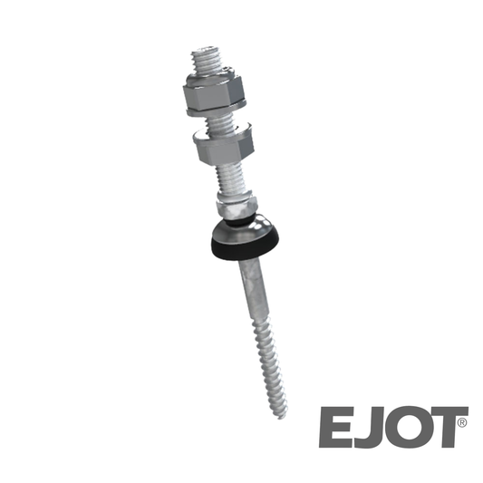 Boulon Ancrage Solaire 110 mm EJOT Inox – Fixation Toiture