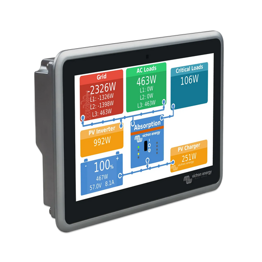 Victron Ekrano GX | Centrale de contrôle 7″ tactile avec WiFi & monitoring GX Boutique Solaire Québec