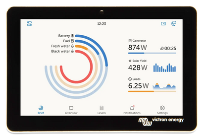 Victron GX Touch 70 | Écran tactile 7″ top-mount pour Cerbo GX – Monitoring intelligent Boutique Solaire Québec