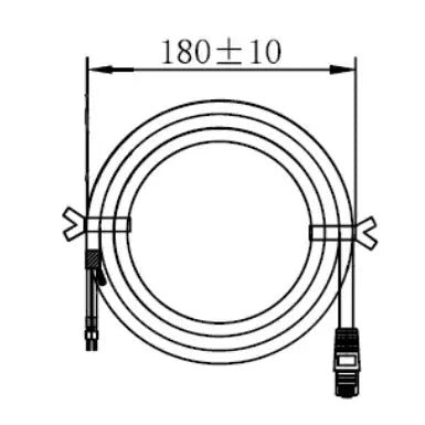 Elios Inversa Parallel Cable 2 unités | Câble maître pour onduleurs hybrides en parallèle (2 m) Elios