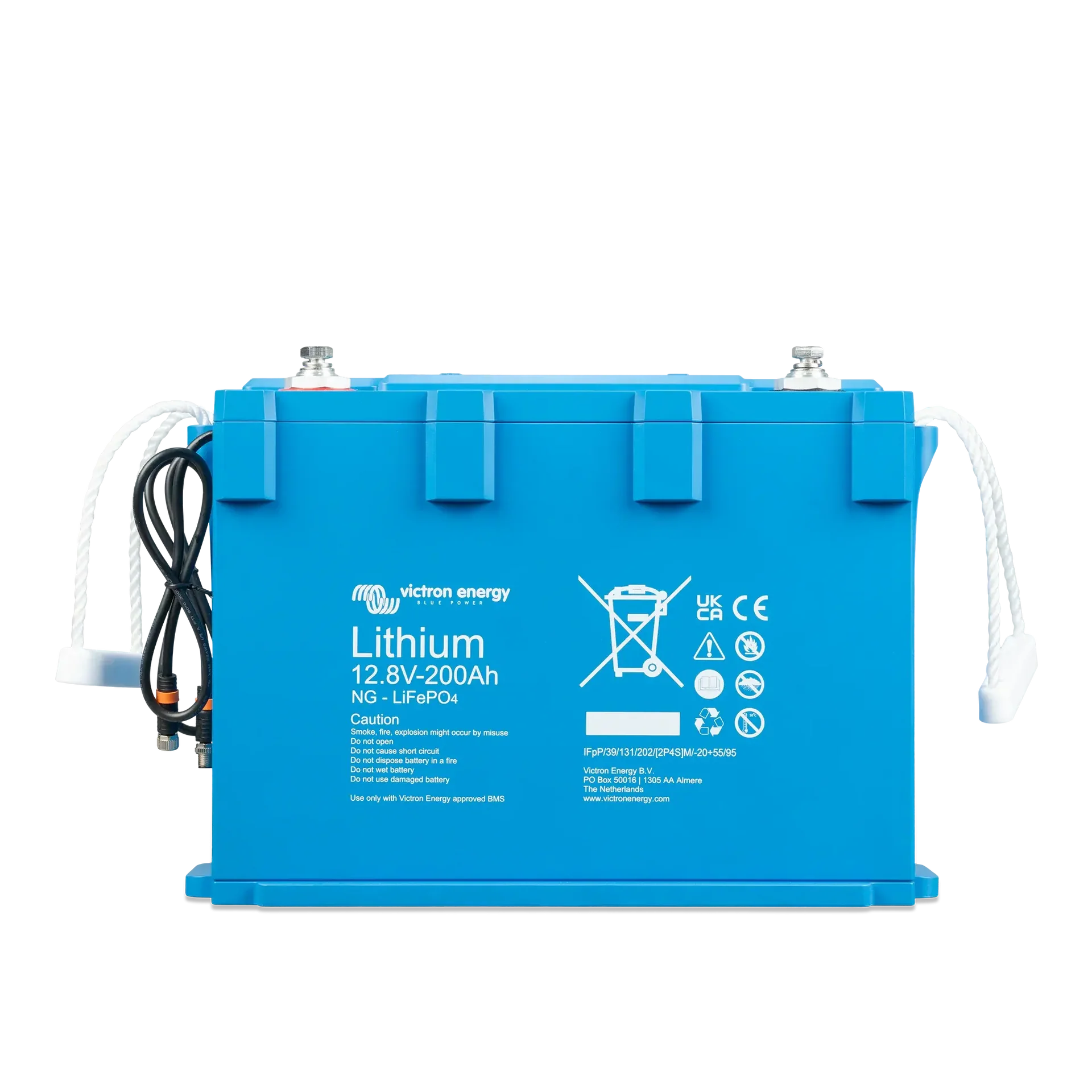 Batterie Victron Energy NG 12.8 V 200 Ah LiFePO₄ (IP65, Bluetooth, Scalable jusqu'à 385 kWh) Boutique Solaire Québec