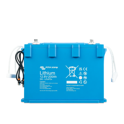 Batterie Victron Energy NG 12.8 V 200 Ah LiFePO₄ (IP65, Bluetooth, Scalable jusqu'à 385 kWh) Boutique Solaire Québec