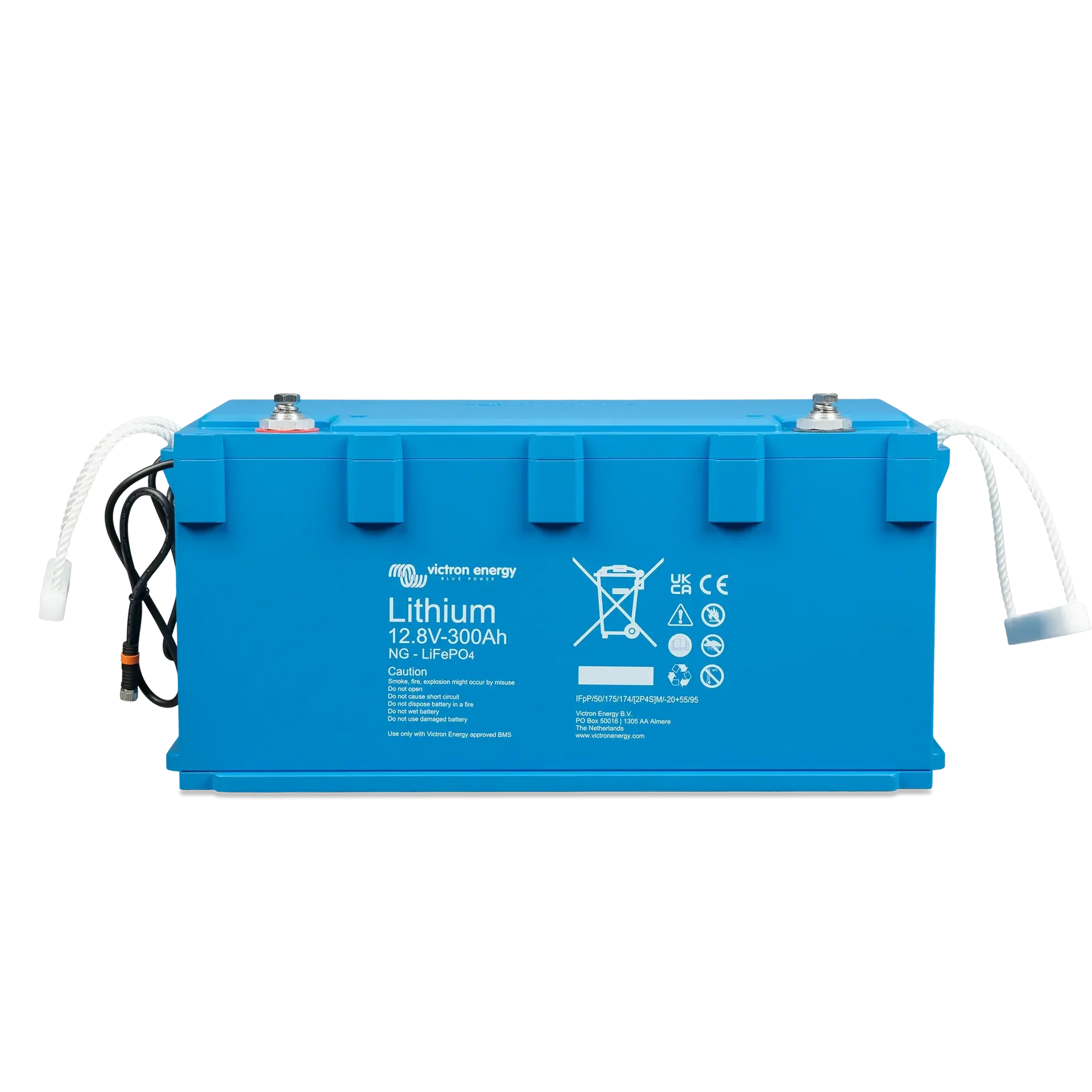 Batterie Victron Energy NG 12.8 V 300 Ah LiFePO₄ (IP65, Shunt intégré, Scalable jusqu’à 385 kWh) Boutique Solaire Québec