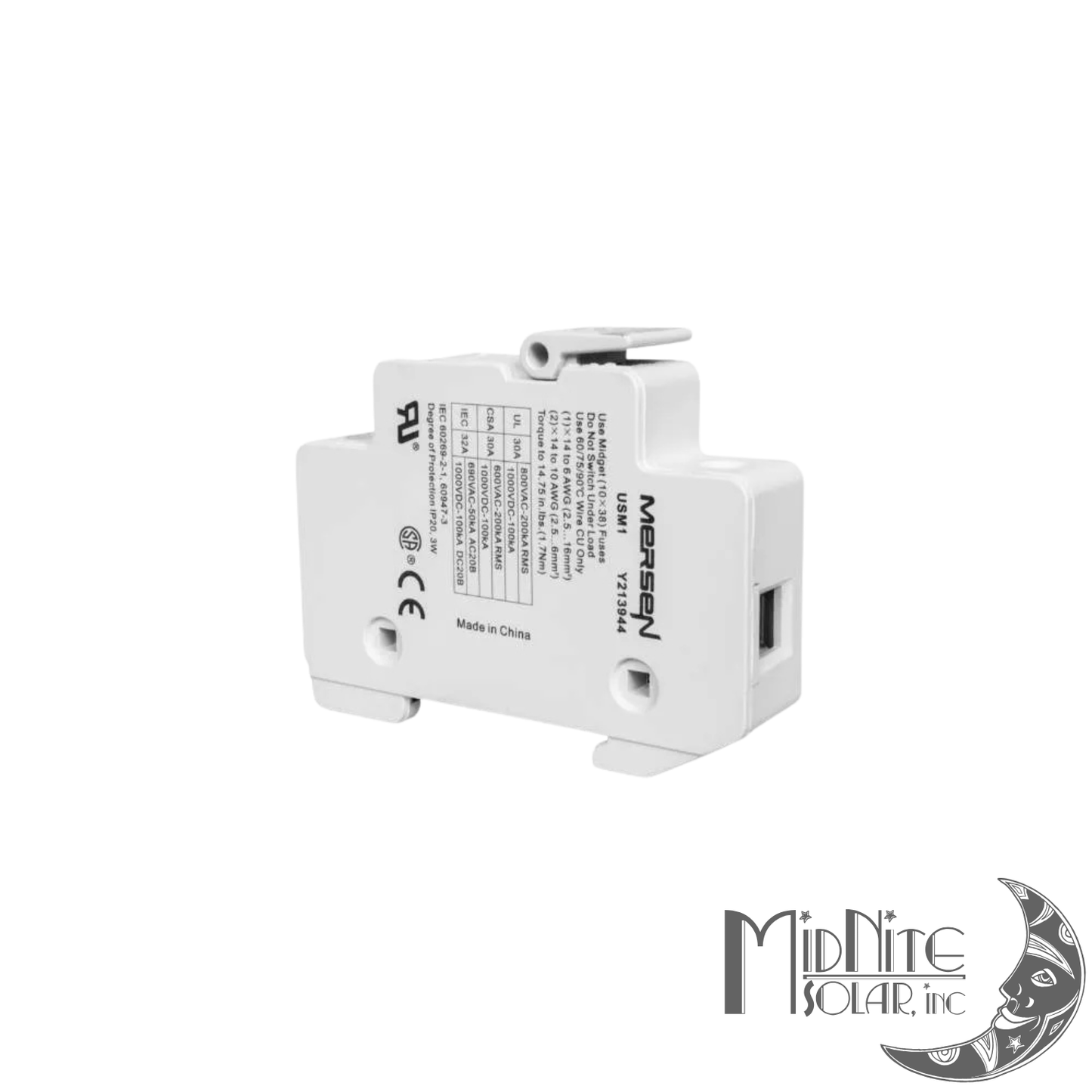 Porte-fusible MNTS 1000V DIN