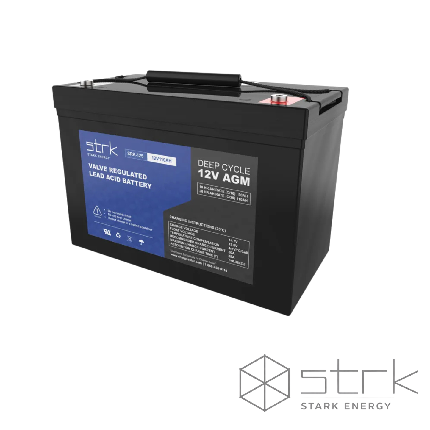 Batterie AGM 12V 125Ah Deep Cycle