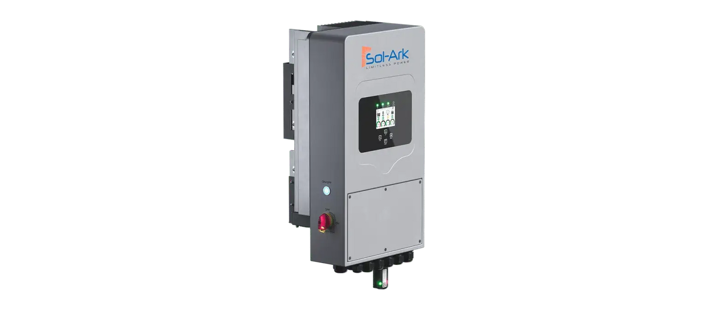Onduleur hybride Sol-Ark 5K-1P 120V – 4.8 kW (Wi-Fi, PowerAssist, 10 ans) Boutique Solaire Québec