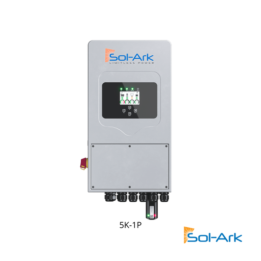 Onduleur hybride Sol-Ark 5K-1P 120V – 4.8 kW (Wi-Fi, PowerAssist, 10 ans)