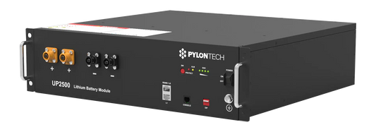 Batterie Pylontech UP2500 24 V 2.84 kWh (LiFePO₄, Rack-mount, 6000 cycles, modulable) Boutique Solaire Québec